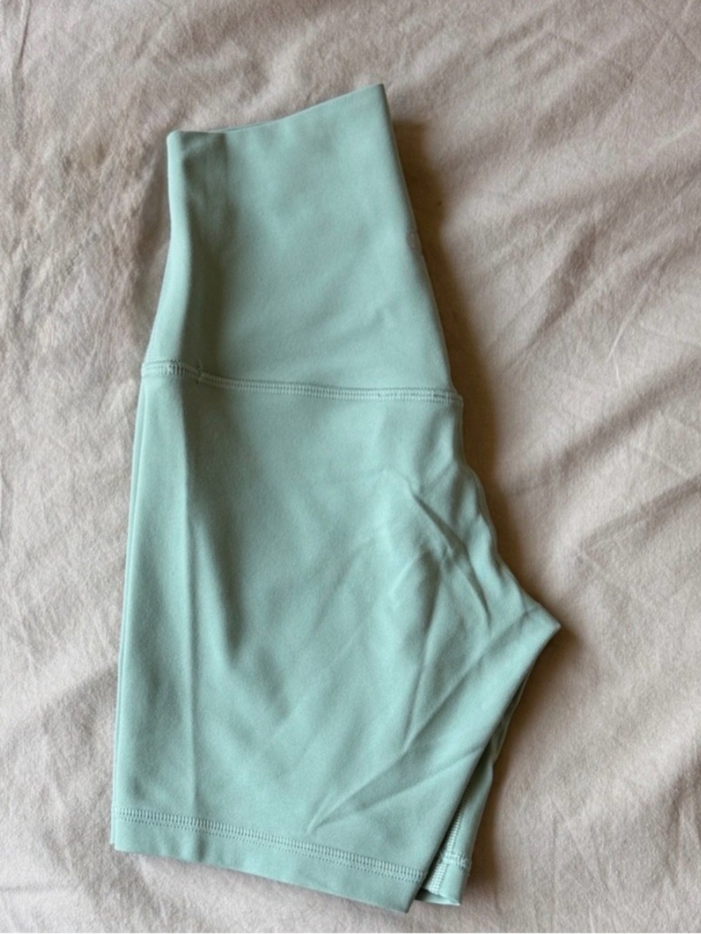 Lululemon align shorts 6” inseam in palm court - light green